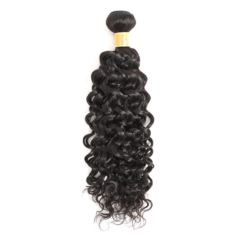 Jerry Curl Natural Malaysian Human Hair Weave 4 Bundles For Cheap