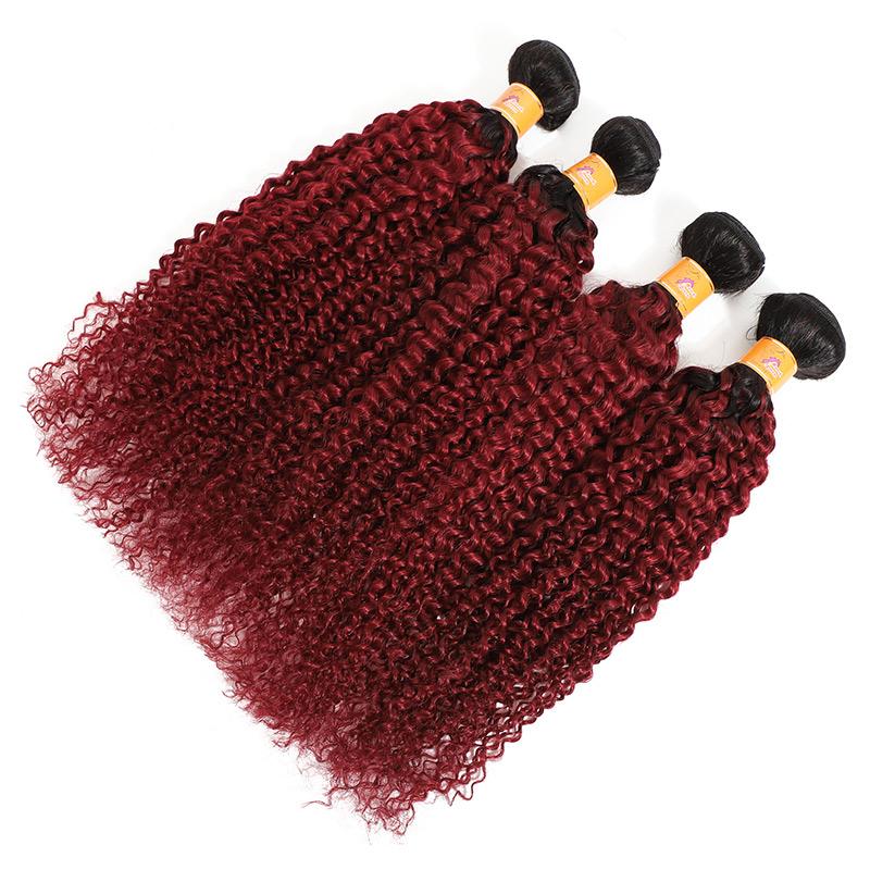 long curly weave