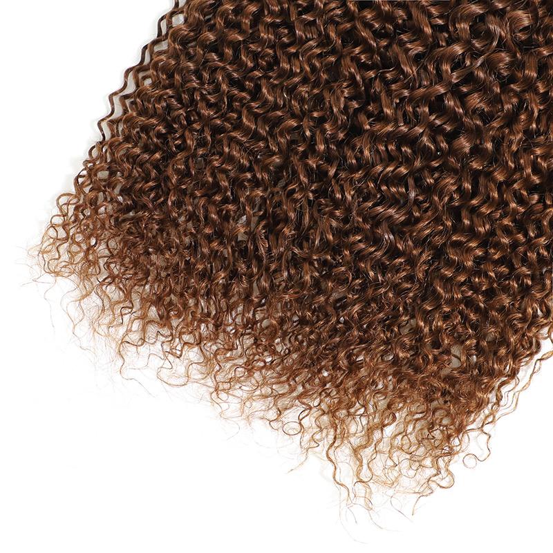 Brazilian Remy Hair Curly 4 Bundles Of Weave Virgin Hair Supply 4#