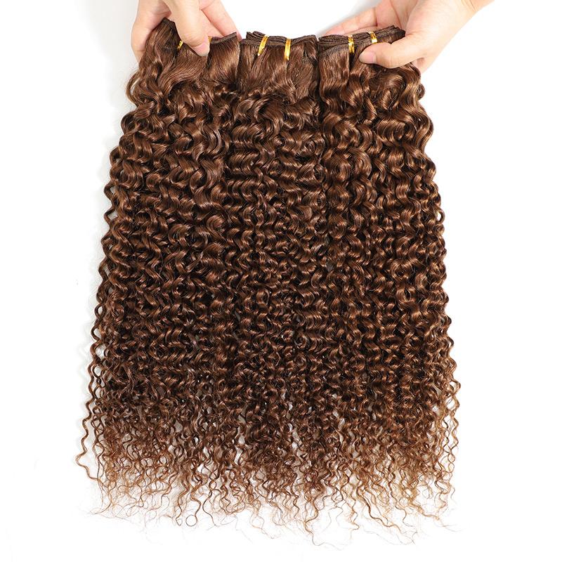Curly Weave Bundles 3pcs Hair Weave For Women Brazilian Remy Virgin Hair