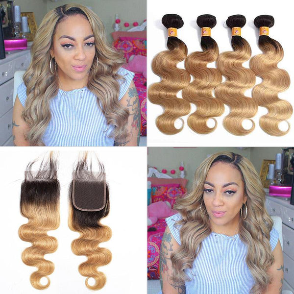 body wave bundles with closure44