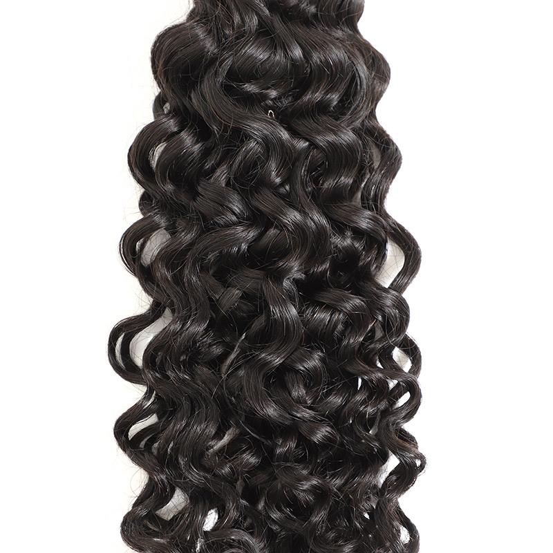 Peruvian Virgin Hair Bundles 3pcs Jerry Curl Hair Weft For Sale